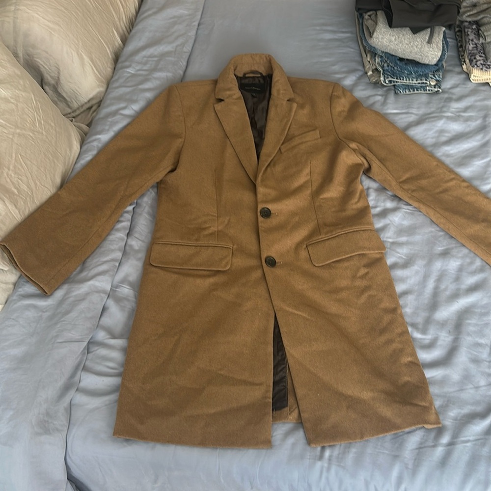 Banana Republic wool camel coat medium